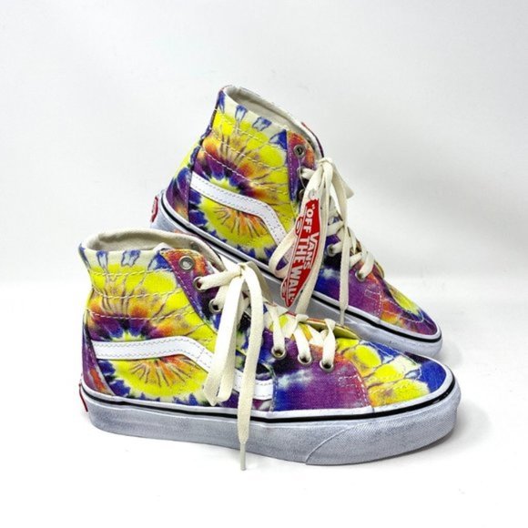 💖MEGA SALE💖Vans Sk8-Hi Women Tapered Washed Eie Bye Multicolor   VN0A4U1619X - Picture 1 of 9